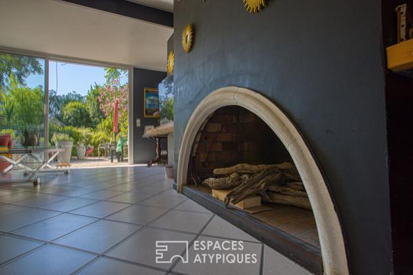 Ecrin de verdure haut en couleur aux portes d’Avignon