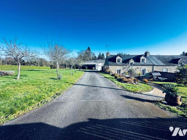 Longère avec hangar et terre agricole 1 hectare