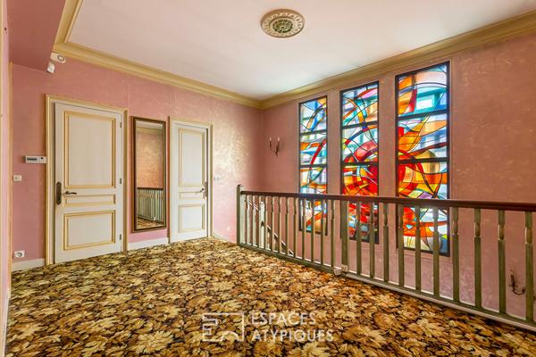Maison familiale avec jardin et garage au pied du métro