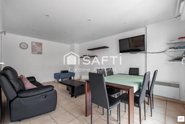 Appartement familial 4 pièces avec large terrasse de 55m2 - Saint André de la Roche