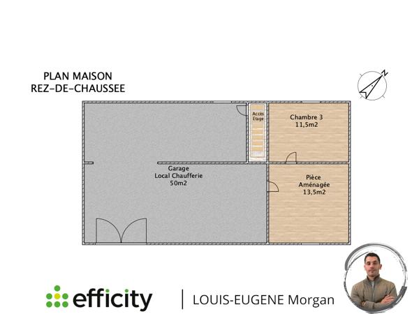 Maison 5 pièces - 87 m²