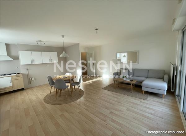 Appartement à vendre à Saint Avé secteur des étangs T3 avec terrasse