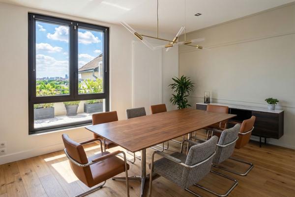 Immeuble indépendant avec terrasse en dernier étage, à louer