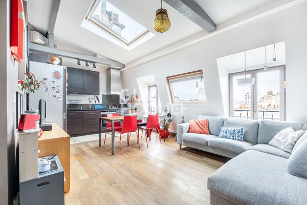 DUPLEX 2/3 CHAMBRES AVEC BALCON EN DERNIER ETAGE