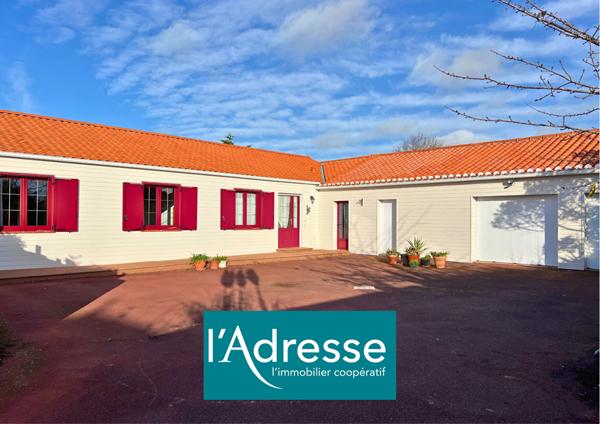 Beauvoir-sur-Mer : Maison 3 chambres avec double garage