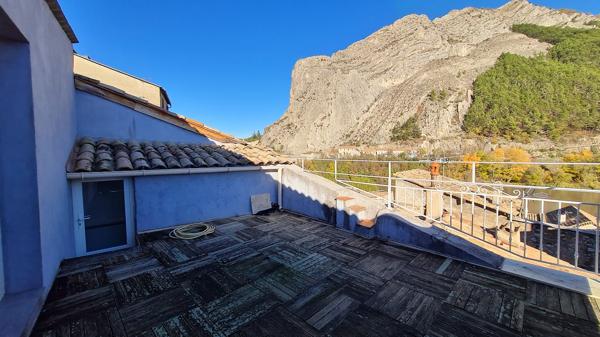 Maison de village avec terrasse panoramique , Sisteron