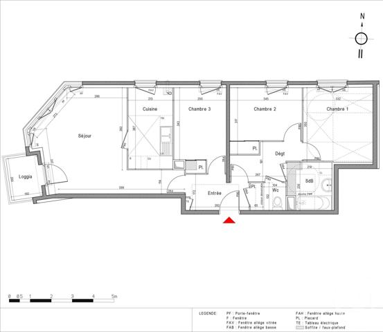 Appartement F4 à vendre  4 pièces - 78,86 m2 ALFORTVILLE - 94