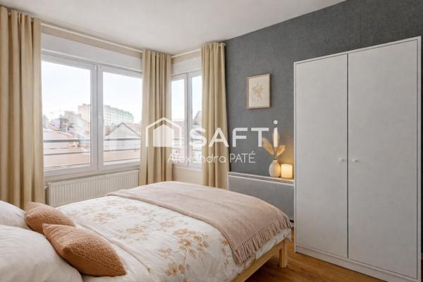 Appartement 4 chambres, proche du centre-ville