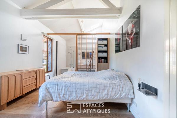 Maison à l’esprit loft avec terrasse