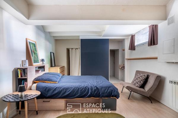 Maison à l’esprit loft avec terrasse