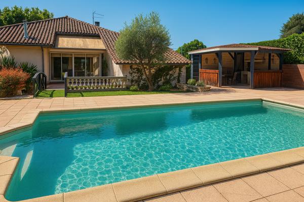 Saint Vincent de Paul, maison 110m², terrain 2361m², piscine