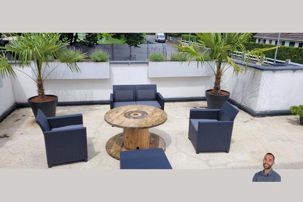 Rare ! Appartement Duplex 60m² 2 chambres avec grande terrasse et garage