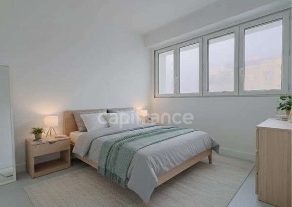 Quimper Ouest - Appartement T4 de 78 m² habitable - 1 loggia - Une terrasse - Cave.