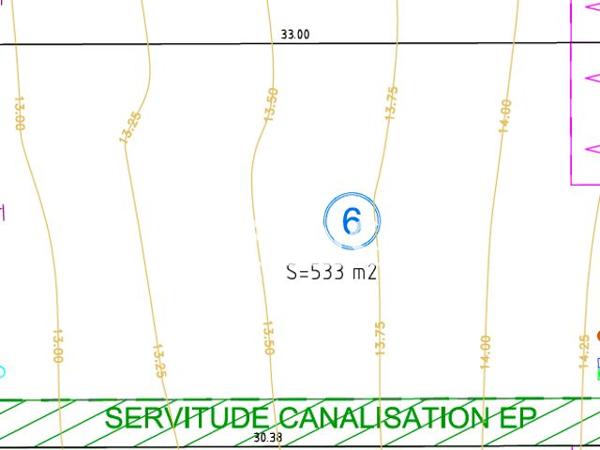 À vendre Terrain 533 m² - Dol-de-bretagne 35120