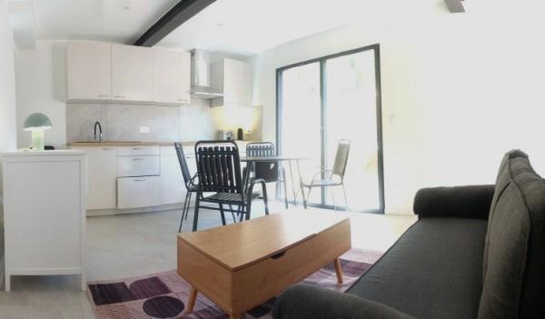 Beau T2 neuf meublé de 28 m² + Jardin au calme