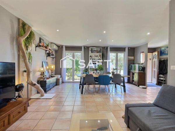 Maison T4 avec un grand sous sol et dépendances