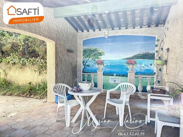 Villa 6 pièces – Panorama d’exception vue mer sur la baie de Saint-Raphaël- Saint-Aygulf (83370)