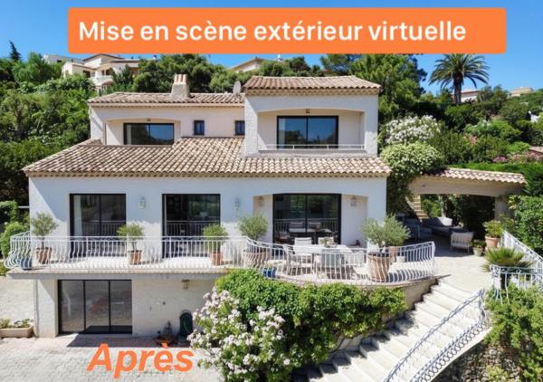 Villa 6 pièces – Panorama d’exception vue mer sur la baie de Saint-Raphaël- Saint-Aygulf (83370)