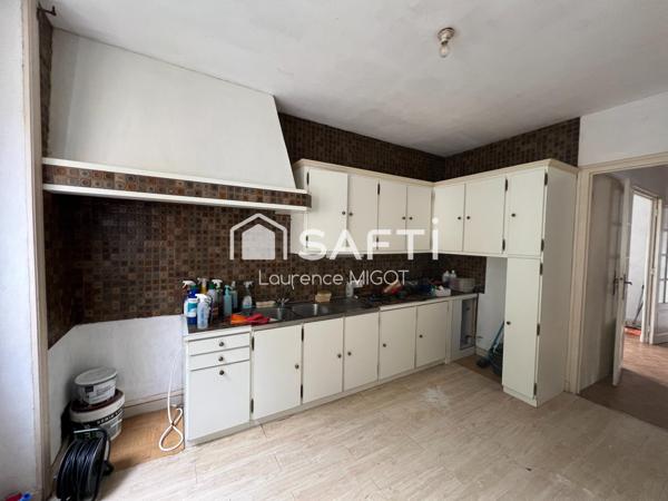 Maison 5 ch. avec jardin et double garage