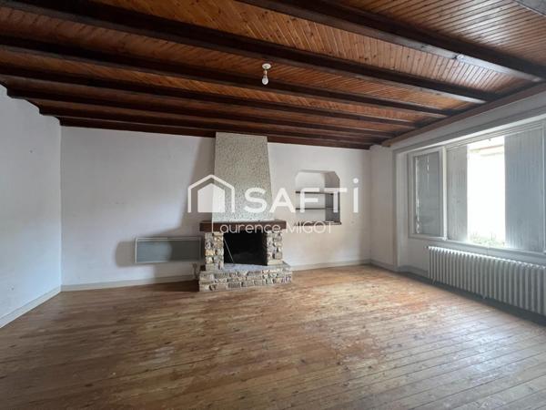 Maison 5 ch. avec jardin et double garage