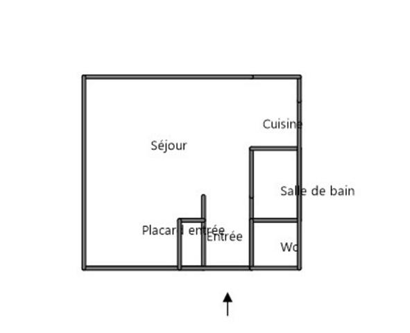 PUTEAUX/ Volta - Appartement Studio/Deux pièces - 32m² avec 1 Cave