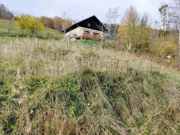 Dpt Savoie (73), à vendre LES DESERTS terrain de 802m2 + permis de construire accordé