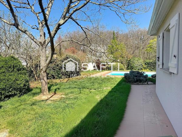 Fonsorbes-Maison T5 de 138m² avec piscine, garage et cabanon