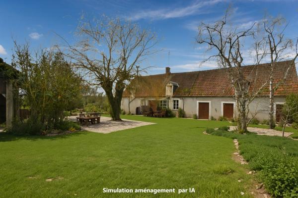 Maison à vendre 3 pièces SAINT MAUR (18)