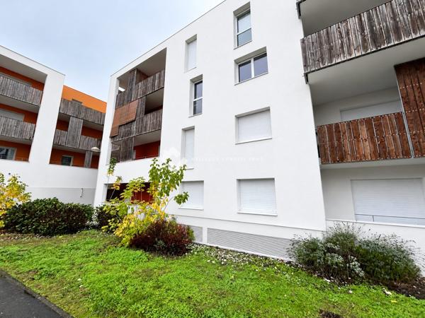 A 19 MINUTES DE BORDEAUX APPARTEMENT T3 AVEC BALCON,PARKING ET CAVE DANS RESIDENCE RÉCENTE ET SECURISÉE