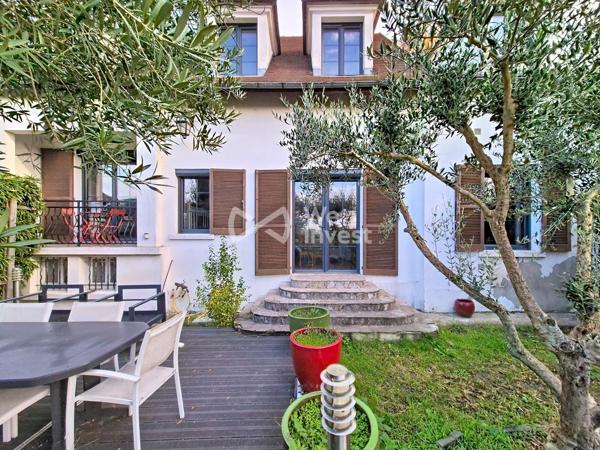 Maison Individuelle de Charme – Studio Indépendant – Terrain Luxuriant – Limite Sannois