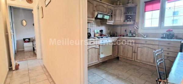 Appartement F2 rez-de-chaussée surélevé avec balcon