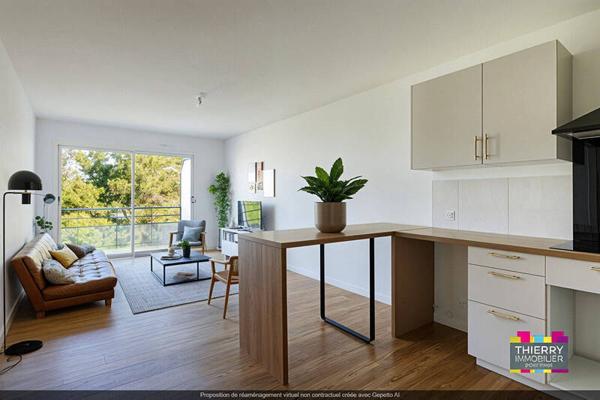 Appartement 2 pièces - 44000 Nantes -  Rond-point de Rennes