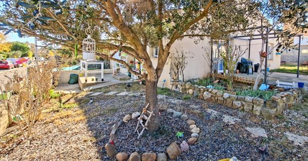 Maraussan, villa de plain pied, T4 , 90 m2 avc garage sur une parcelle de 370 m2