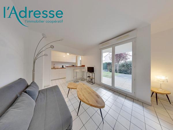 Appartement 2 pièce(s) 36 m2 avec jardinet + Box