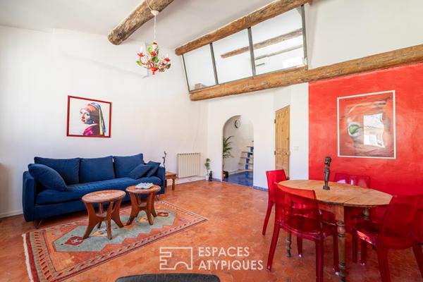 Duplex avec terrasse plein ciel au dernier étage – Quartier Opéra – Vieux-Port