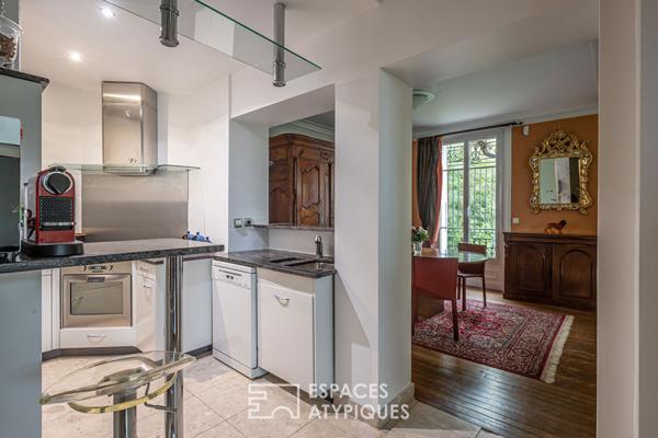 Meulière fin 19ème avec jardin et terrasse