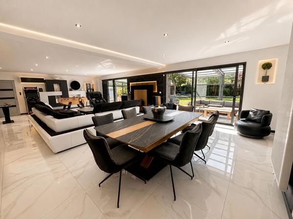 LE BON COIN POUR SE LOGER A WACQUIGHEN WIMEREUX VILLA LONGERE CONTEMPORAINE A VENDRE 5 CHAMBRES, SEJOUR, SALON, MEZZANINE