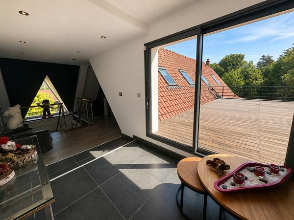 LE BON COIN POUR SE LOGER A WACQUIGHEN WIMEREUX VILLA LONGERE CONTEMPORAINE A VENDRE 5 CHAMBRES, SEJOUR, SALON, MEZZANINE