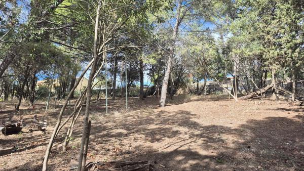 Terrain Ouveillan 842 m2 arboré et vue agréable