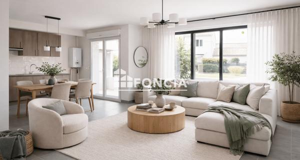 À vendre Appartement 3 pièces 59.22 m² - Seysses 31600