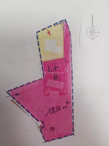 Vente Terrain 1870 m2 à Cunac