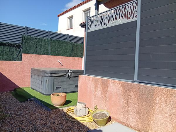 Latour bas Elne, quartier calme, villa 3 faces en plain pied de 2016 avec 3 chambres dont une suite parentale....