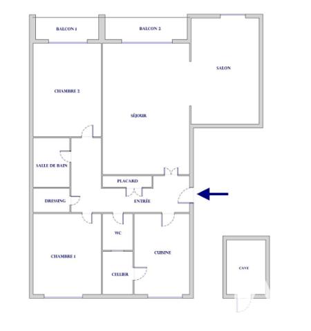 Appartement à vendre 4 pièces 78,55 m² Savigny-sur-Orge