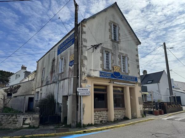 Immobilier Saint-Pierre-Quiberon (56510) – Ensemble immobilier 190m2 – 299 620 €