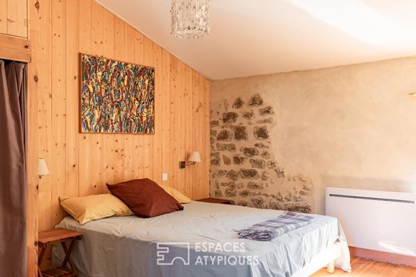 Maison de charme et potentiel locatif, au centre historique de Lagrasse