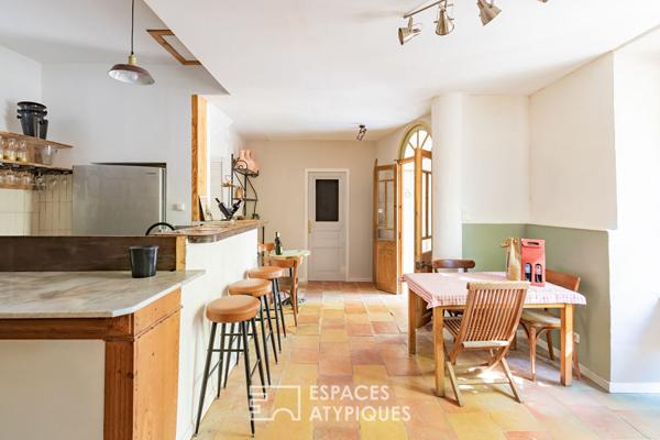 Maison de charme et potentiel locatif, au centre historique de Lagrasse