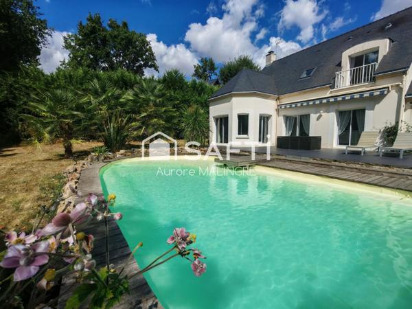 Villa contemporaine au cœur d’un écrin de verdure