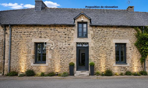 "VISITE VIRTUELLE DISPONIBLE SUR DEMANDE"
Maison à rénover avec beau potentiel – À 4 km de Josselin

À seulement 4 km de Josselin et 2 km du bourg de Guégon, venez découvrir cette maison à rénover entièrement, offrant un beau potentiel pour les amateurs de rénovation souhaitant créer un intérieur à leur image.

La maison se compose actuellement d'une pièce de vie, d'une chambre, d'une salle de bains et d'un WC.

Au rez-de-chaussée, une pièce supplémentaire offre la possibilité d'aménager une seconde chambre, un bureau ou tout autre espace selon vos besoins.

La maison dispose également d'un étage à aménager, permettant d'augmenter la surface habitable et d'imaginer de nouvelles chambres ou espaces de vie.

À l'extérieur, vous profiterez d'un terrain de près de 1 700 m², offrant un bel espace pour créer jardin, terrasse et différents aménagements extérieurs.

Des travaux importants sont à prévoir, mais cette maison constitue une belle opportunité pour un projet de rénovation complète, que ce soit pour une résidence principale, secondaire ou un investissement.

Afin de vous aider à vous projeter, certaines photos de l'annonce présentent des propositions d'aménagement et de rénovation réalisées à titre illustratif.

Les + :

À seulement 4 km de Josselin
Bourg de Guégon à 2 km
Terrain de près de 1 700 m²
Possibilité de créer plusieurs chambres
Étage à aménager
Beau potentiel après rénovation
Nombreuses possibilités d'aménagement

Un bien à repenser entièrement pour lui offrir une seconde vie et créer une maison pleine de charme à proximité immédiate de Josselin.