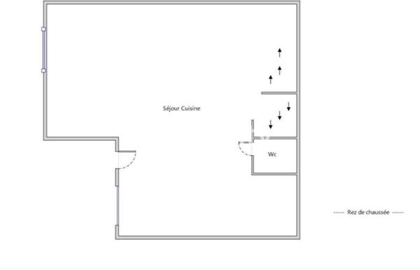 Maison 3 pièces - 53 m²