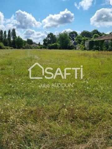 Terrain plat - Axe Matha Cognac